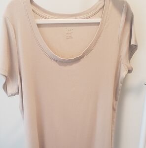 Elegant Beige Women's Top